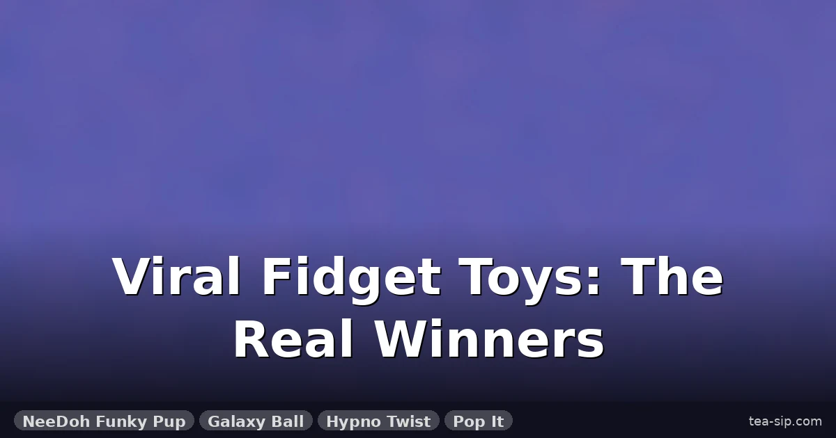 I Bought 20 Fidget Toys TikTok Made Me Buy – Here's What Actually Survived