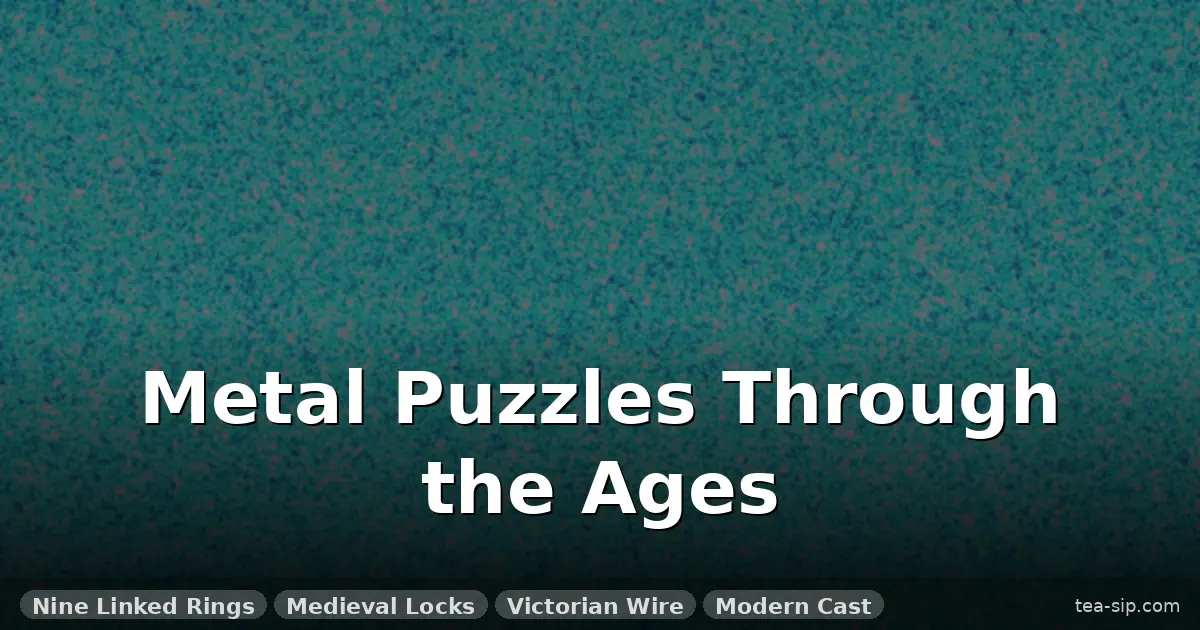 Forged Through Time: The 2,000-Year History of Metal Puzzles