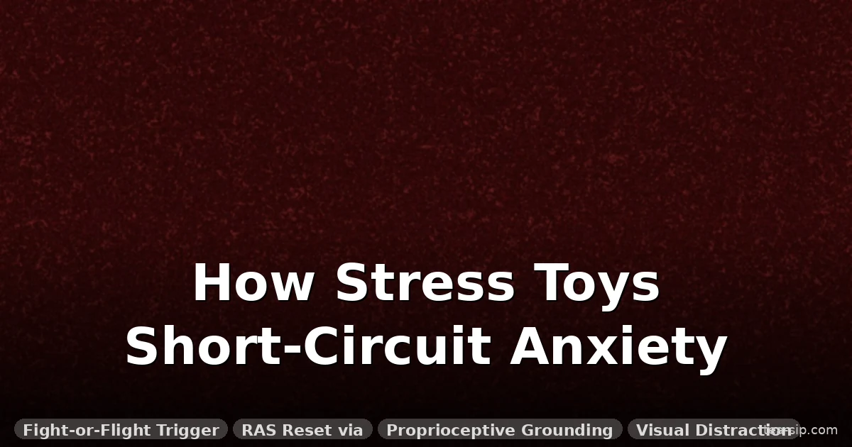 How Do Stress Toys Work? 4 Biological Pathways Explained 45 How Do Stress Toys Work? 4 Biological Pathways Explained