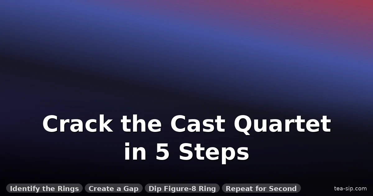 How to Solve Cast Quartet Puzzle: 2 Proven Methods from a 3-Year Collector