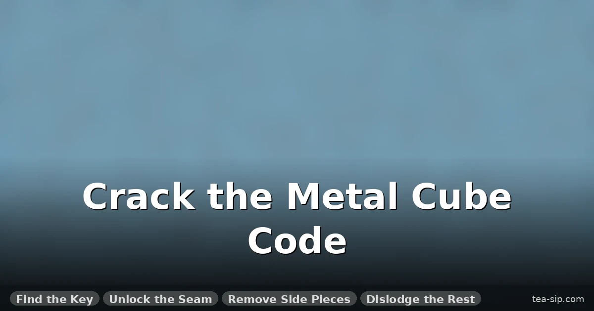 How to Solve Metal Cube Puzzles: 6 Steps to Disassemble and Reassemble 4 How to Solve Metal Cube Puzzles: 6 Steps to Disassemble and Reassemble