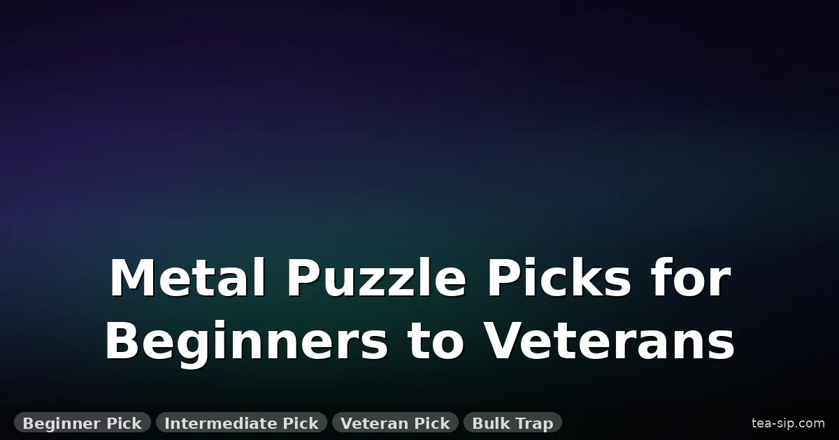 7 Best Metal Puzzle Stocking Stuffers Tested for Real Solve Time & Feel