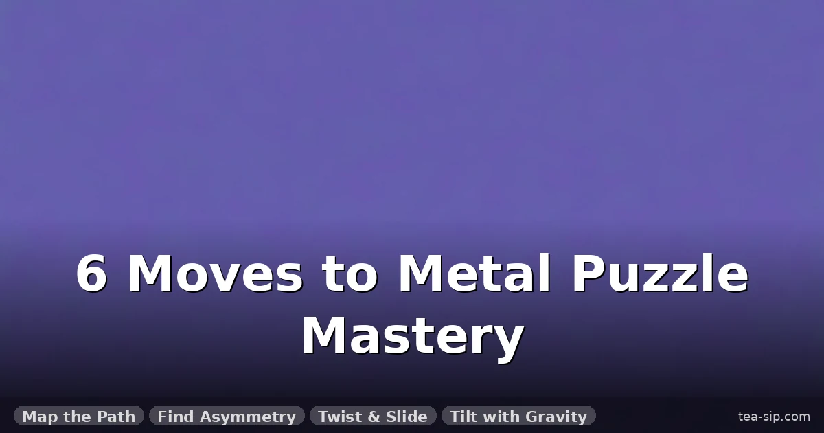 7 Metal Puzzle Tips and Tricks That Solve Any Disentanglement Puzzle in Minutes 7 7 Metal Puzzle Tips and Tricks That Solve Any Disentanglement Puzzle in Minutes
