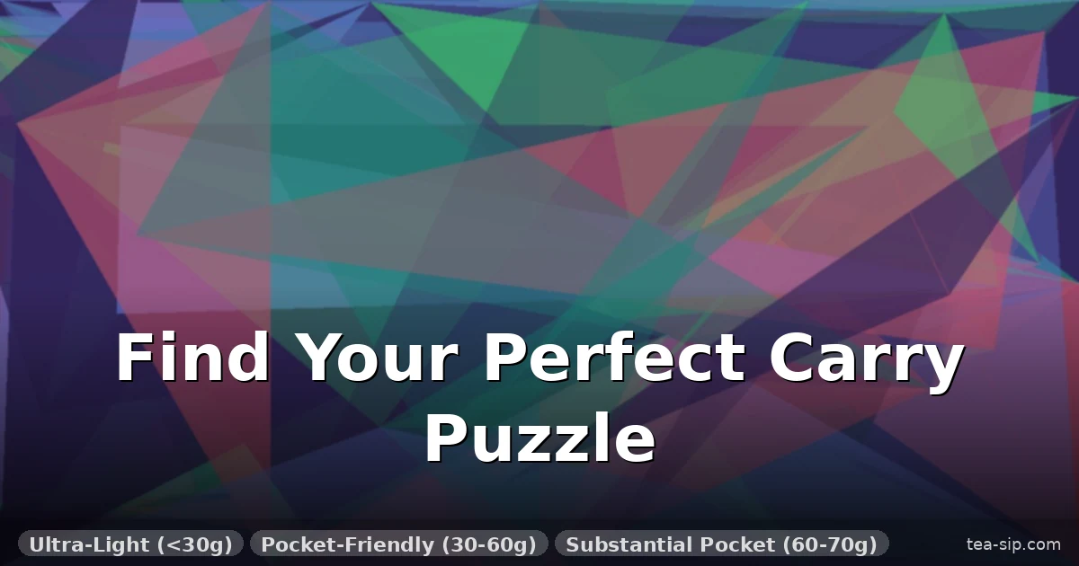 7 Best Metal Puzzles for Weight & Portability: From 22g to 70g