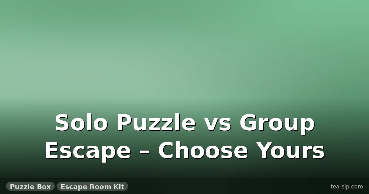 Puzzle Box vs Escape Room Kit: Which One Should You Buy? (7 Tested Differences) 4 Puzzle Box vs Escape Room Kit: Which One Should You Buy? (7 Tested Differences)