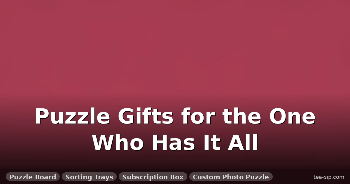 13 Puzzle Gifts for Someone Who Has Everything (Tested)