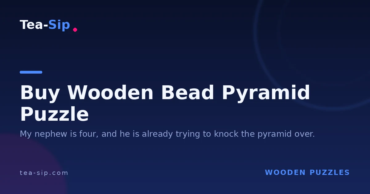 Buy a Wooden Bead Pyramid Puzzle: 5 Picks, $9 to $65, Compared 4 Buy a Wooden Bead Pyramid Puzzle: 5 Picks, $9 to $65, Compared