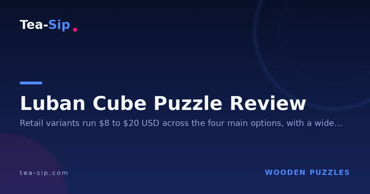 Luban Cube Puzzle Review: 4 Variants Compared Side-by-Side 4 Luban Cube Puzzle Review: 4 Variants Compared Side-by-Side